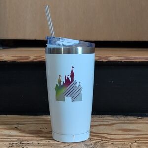 Disney Tumbler with Castle Design 19 Oz